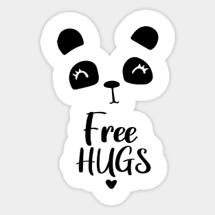 Free Hugs Sticker